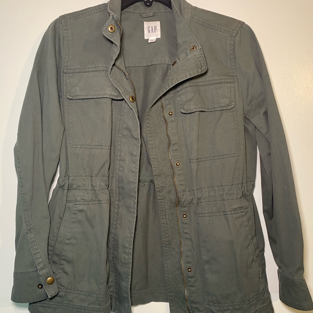 GAP Women's Olive Utility Jacket